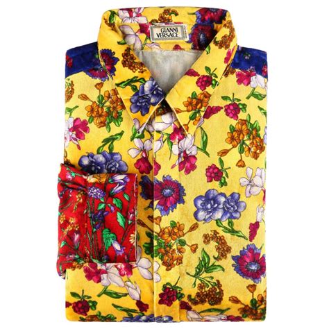 versace button up vintage|Versace button down shirts.